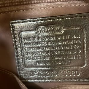 My coach bag lined i pink very clean no pets no smoking